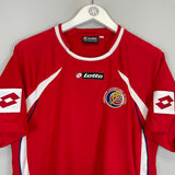 2010/11 COSTA RICA HOME SHIRT (S) LOTTO
