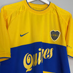 Shop 2000/01 BOCA JUNIORS AWAY SHIRT (L) NIKE, classic football shirts, vintage football shirts & retro soccer jerseys at Cult Kits