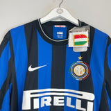 2009/10 INTER MILAN *BNWT* HOME SHIRT (XL) NIKE