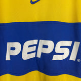 Shop 2002/03 BOCA JUNIORS AWAY SHIRT (XL) NIKE, classic football shirts, vintage football shirts & retro soccer jerseys at Cult Kits