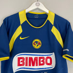 Shop 2005/06 CLUB AMERICA C.BLANCO #10 AWAY SHIRT (M) NIKE, classic football shirts, vintage football shirts & retro soccer jerseys at Cult Kits