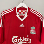 Shop 2008/10 LIVERPOOL ALONSO #14 HOME SHIRT (L) ADIDAS, classic football shirts, vintage football shirts & retro soccer jerseys at Cult Kits
