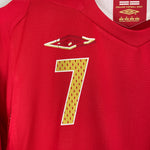Shop 2006/08 ENGLAND BECKHAM #7 AWAY SHIRT (M) UMBRO, classic football shirts, vintage football shirts & retro soccer jerseys at Cult Kits