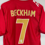Shop 2006/08 ENGLAND BECKHAM #7 AWAY SHIRT (M) UMBRO, classic football shirts, vintage football shirts & retro soccer jerseys at Cult Kits