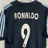 2003/04 REAL MADRID RONALDO #9 AWAY SHIRT (L) ADIDAS