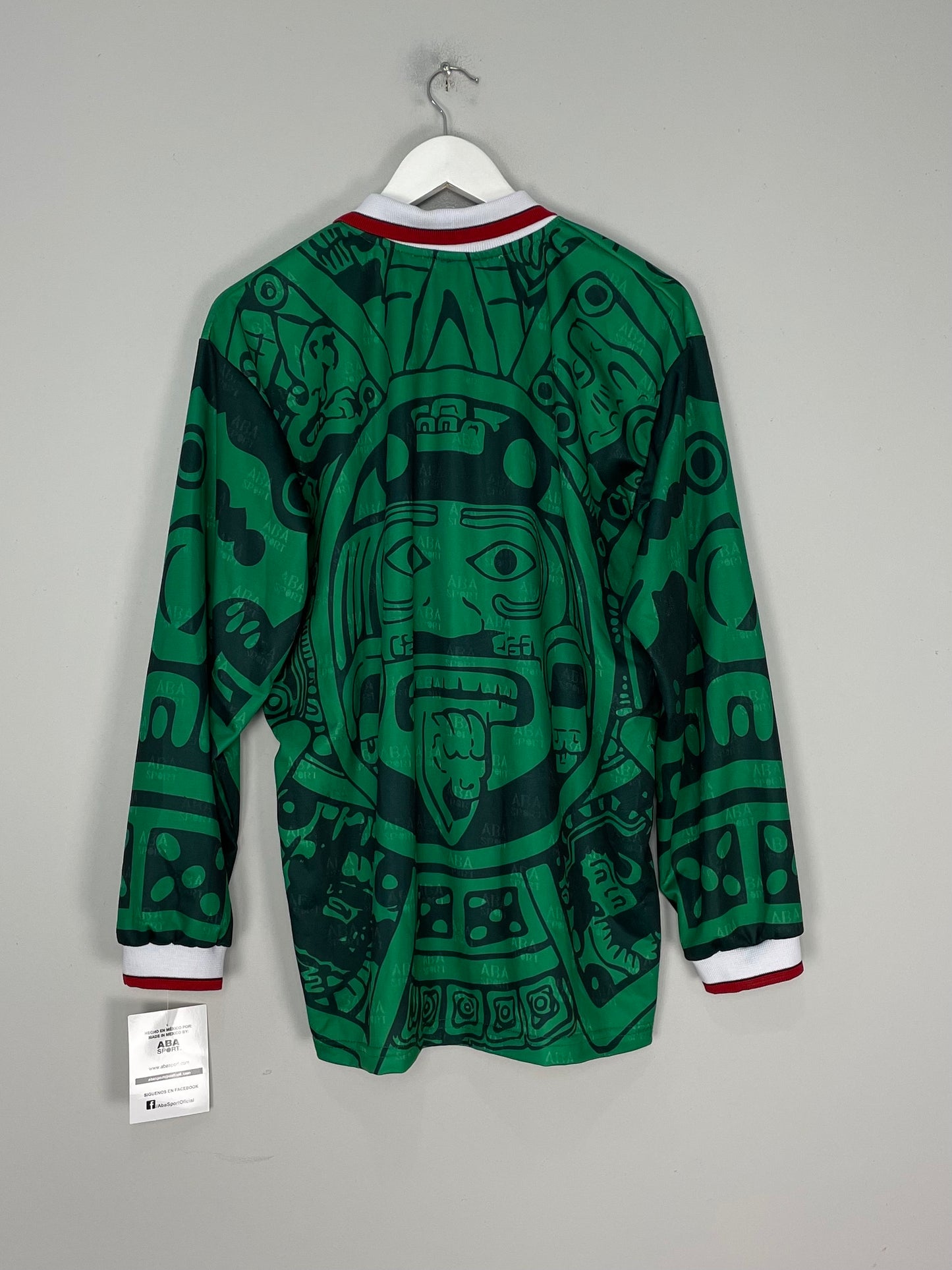 1998 MEXICO *REISSUE* L/S HOME SHIRT (MULTIPLE SIZES) ABA SPORT