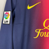 2012/13 BARCELONA MESSI #10 L/S HOME SHIRT (M) NIKE