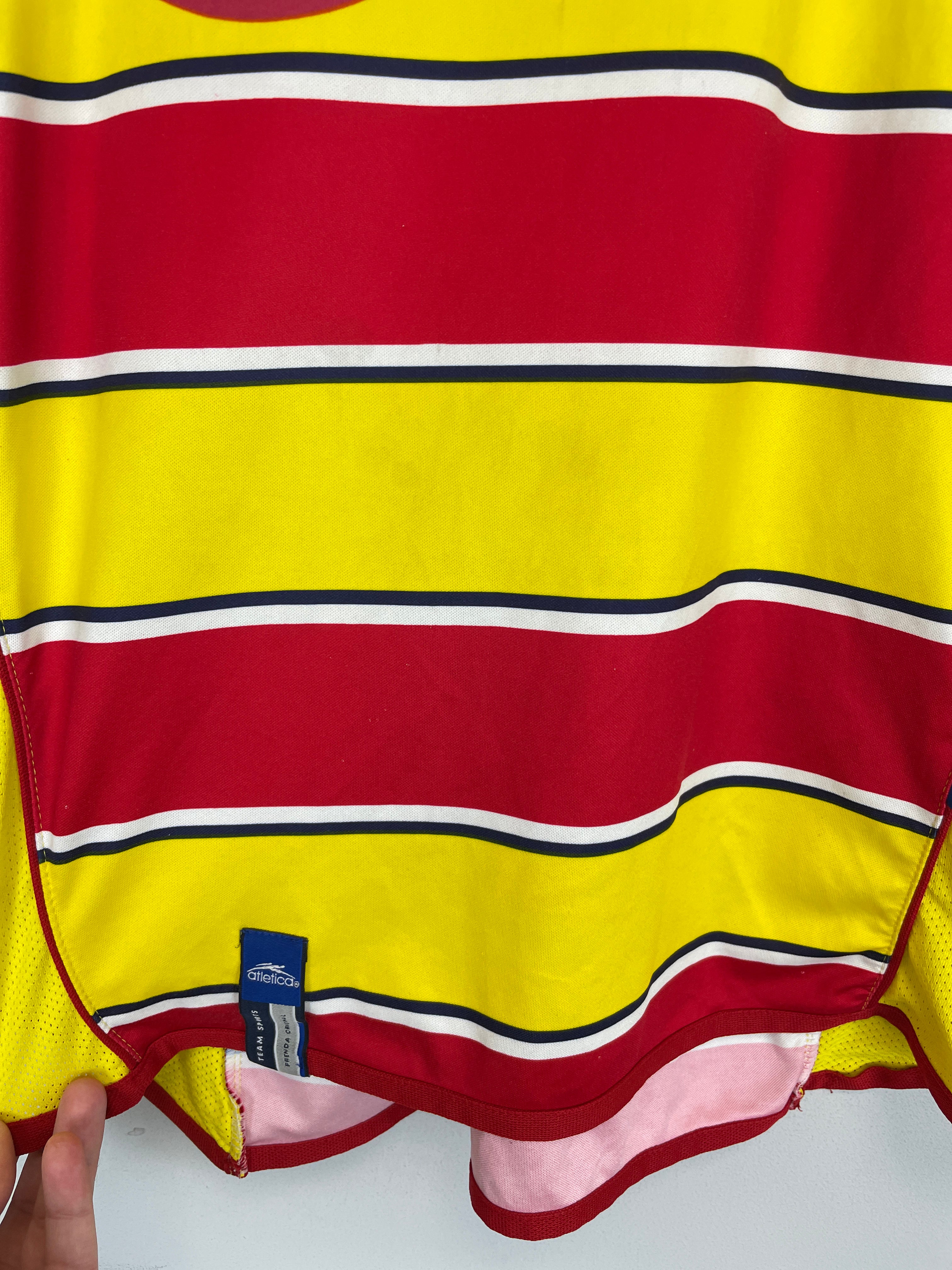 Shop 2005/06 MONARCAS MORELIA HOME SHIRT (L) ATLETICA, classic football shirts, vintage football shirts & retro soccer jerseys at Cult Kits