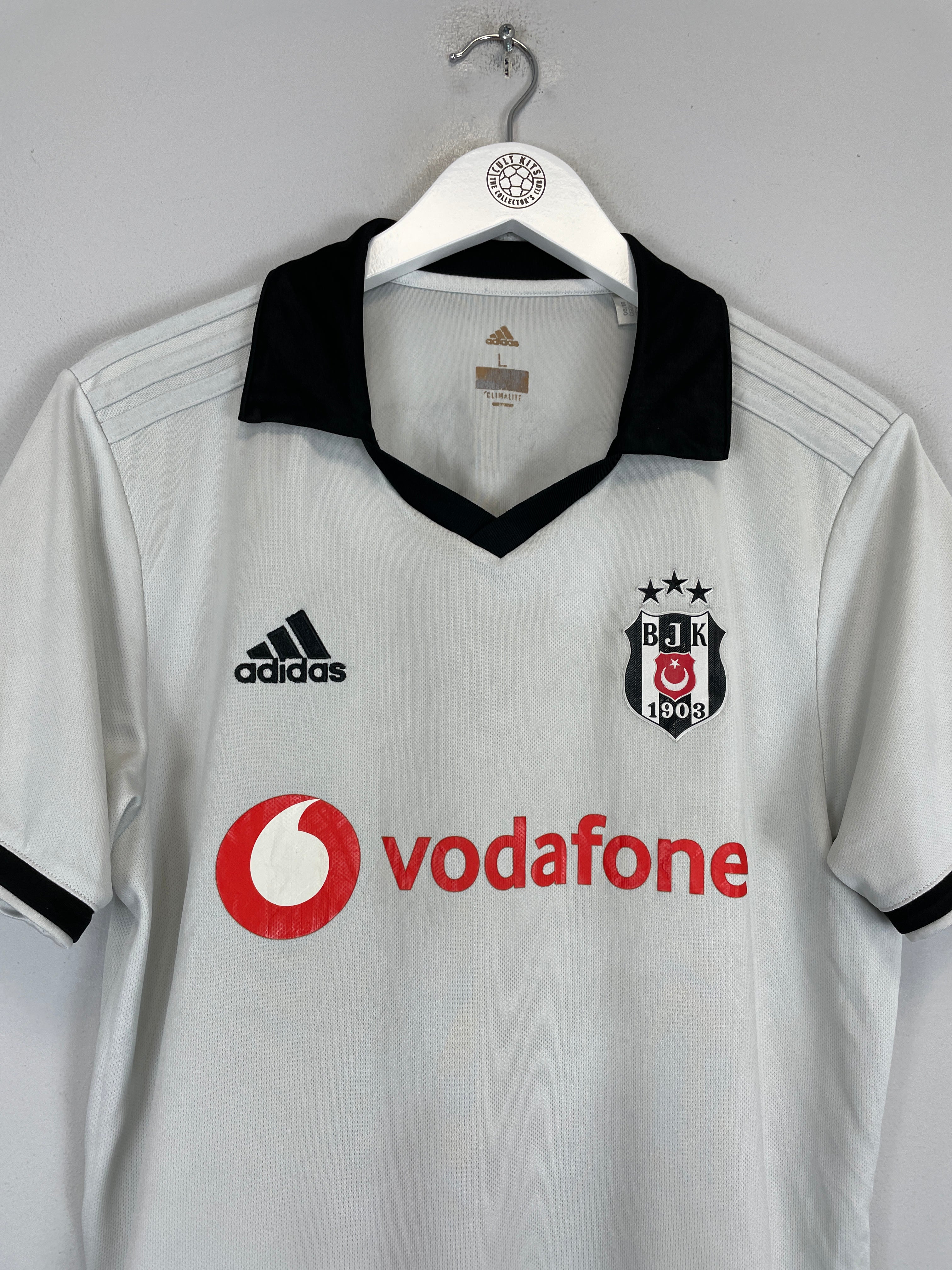Shop 2018/19 BESIKTAS QUARESMA #7 HOME SHIRT (L) ADIDAS, classic football shirts, vintage football shirts & retro soccer jerseys at Cult Kits