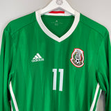 2016/17 MEXICO C.VELA #11 L/S HOME SHIRT (L) ADIDAS