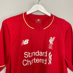 Shop 2015/16 LIVERPOOL COUTINHO #10 HOME SHIRT (L) NEW BALANCE, classic football shirts, vintage football shirts & retro soccer jerseys at Cult Kits