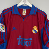 2000/01 REAL MADRID FIGO #10 *PROTOTYPE* SHIRT (L) ADIDAS