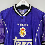 1997/98 REAL MADRID AWAY SHIRT (M) KELME
