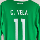 2016/17 MEXICO C.VELA #11 L/S HOME SHIRT (L) ADIDAS