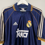 Shop 1998/99 REAL MADRID RAUL #7 THIRD SHIRT (L) ADIDAS, classic football shirts, vintage football shirts & retro soccer jerseys at Cult Kits