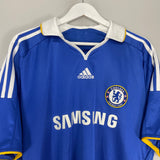 Shop 2008/09 CHELSEA DROGBA #11 HOME SHIRT (XL) ADIDAS, classic football shirts, vintage football shirts & retro soccer jerseys at Cult Kits