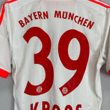 2012/13 BAYERN MUNICH KROOS #39 AWAY SHIRT (M) ADIDAS