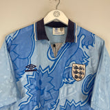 1992/93 ENGLAND THIRD SHIRT (XL) UMBRO