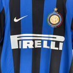 Shop 2009/10 INTER MILAN ETO'O #9 HOME SHIRT (M) NIKE, classic football shirts, vintage football shirts & retro soccer jerseys at Cult Kits