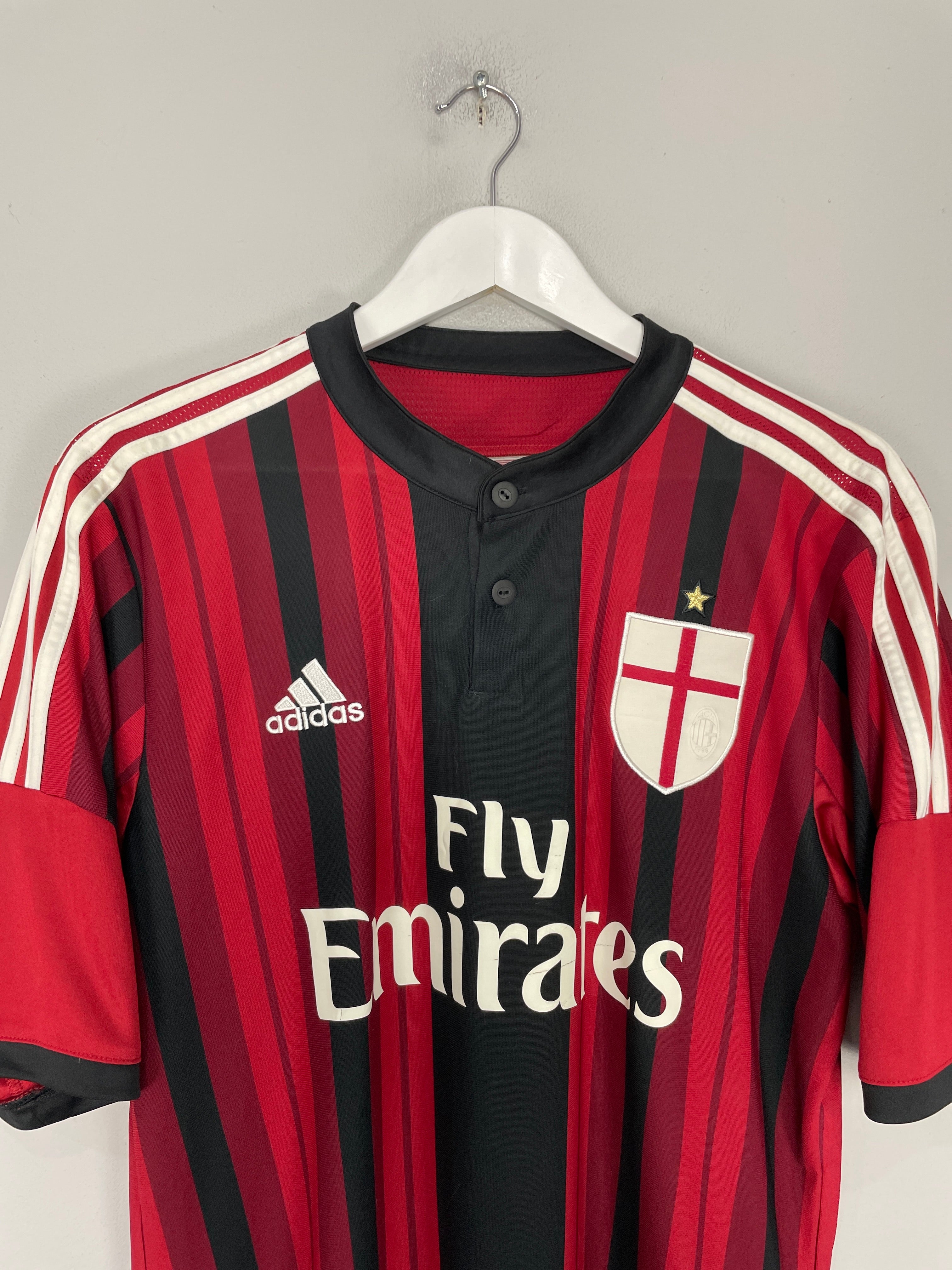 Shop 2014/15 AC MILAN KAKA #22 HOME SHIRT (L) ADIDAS, classic football shirts, vintage football shirts & retro soccer jerseys at Cult Kits