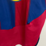 Shop 2003/04 BARCELONA RONALDINHO #10 HOME SHIRT (L) NIKE, classic football shirts, vintage football shirts & retro soccer jerseys at Cult Kits