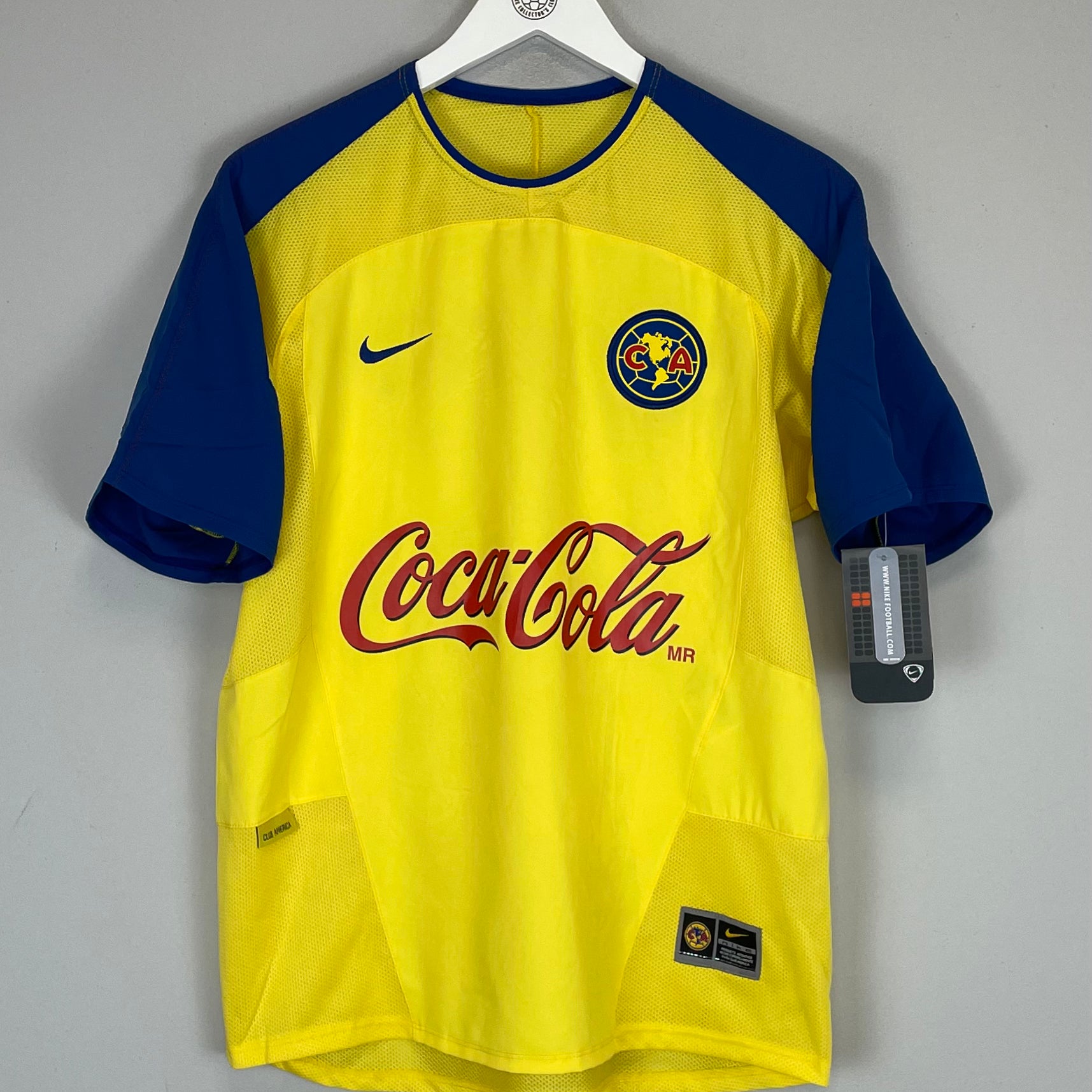 Buy 2003/04 CLUB AMERICA *BNWT WITH DEFECTS* HOME SHIRT (M) NIKE ~ Free worldwide shipping available ~ Authentic Vintage Football Shirts from Cult Kits