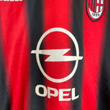 2004/05 AC MILAN KAKA #22 *PLAYER ISSUE* HOME SHIRT (XL) ADIDAS