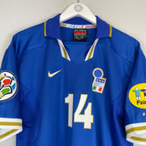 1996/97 ITALY DEL PIERO #14 HOME SHIRT (L) NIKE