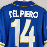 1996/97 ITALY DEL PIERO #14 HOME SHIRT (L) NIKE