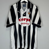 2001/02 CD CASTELLON P.SALILAS #9 *MATCH ISSUE* HOME SHIRT (XL) PUMA