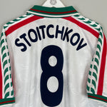 Shop 1996/98 BULGARIA STOITCHKOV #8 HOME SHIRT (XL) PUMA, classic football shirts, vintage football shirts & retro soccer jerseys at Cult Kits
