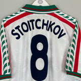 Shop 1996/98 BULGARIA STOITCHKOV #8 HOME SHIRT (XL) PUMA, classic football shirts, vintage football shirts & retro soccer jerseys at Cult Kits