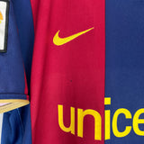 Shop 2007/08 BARCELONA MESSI #19 HOME SHIRT (L) NIKE, classic football shirts, vintage football shirts & retro soccer jerseys at Cult Kits