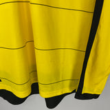 Shop 2015/16 DORTMUND AUBAMEYANG #17 L/S HOME SHIRT (XL) PUMA, classic football shirts, vintage football shirts & retro soccer jerseys at Cult Kits