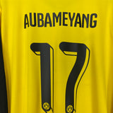 Shop 2015/16 DORTMUND AUBAMEYANG #17 L/S HOME SHIRT (XL) PUMA, classic football shirts, vintage football shirts & retro soccer jerseys at Cult Kits