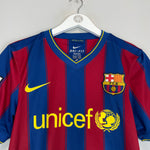 Shop 2009/10 BARCELONA MESSI #10 HOME SHIRT (S) NIKE, classic football shirts, vintage football shirts & retro soccer jerseys at Cult Kits