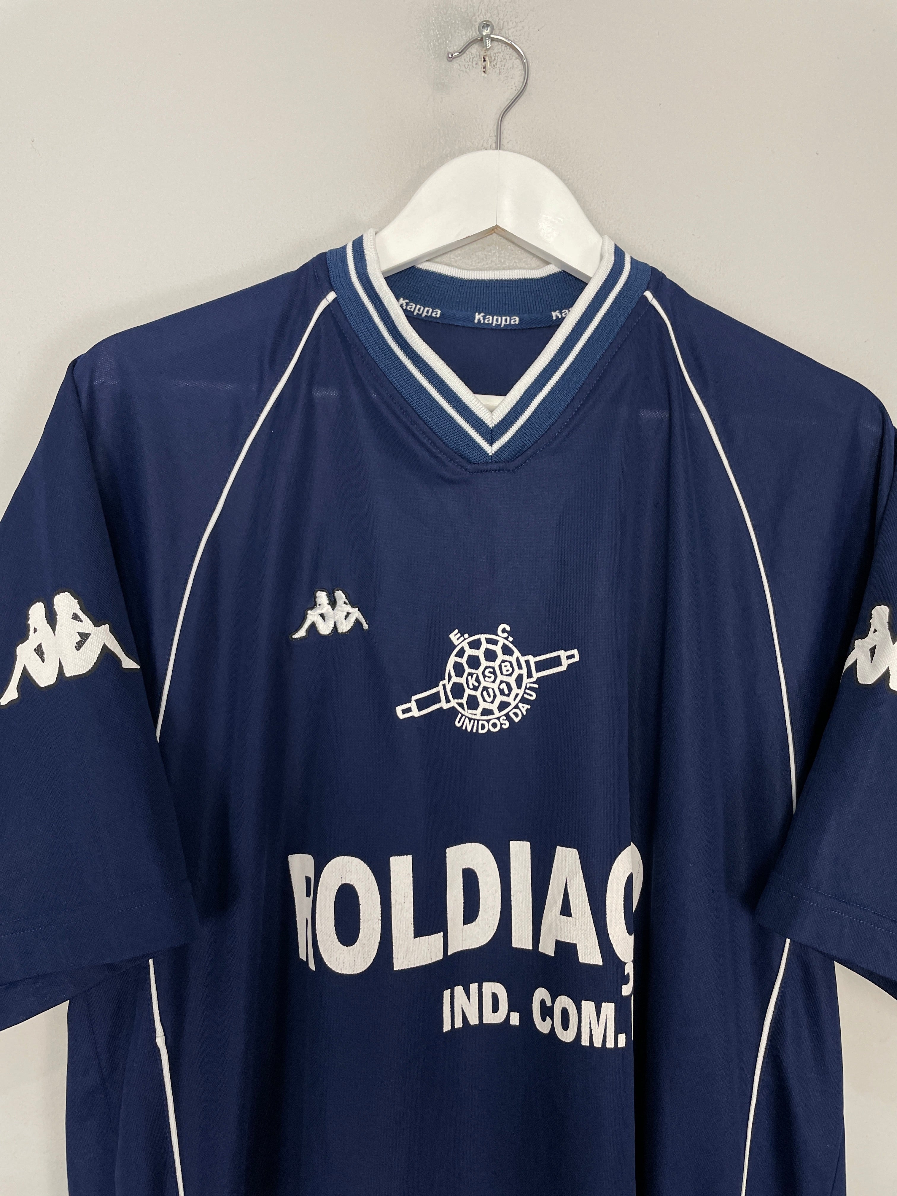 Shop 2000/01 UNIDOS JUNINHO #15 HOME SHIRT (XL) KAPPA, classic football shirts, vintage football shirts & retro soccer jerseys at Cult Kits