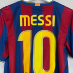 Shop 2009/10 BARCELONA MESSI #10 HOME SHIRT (S) NIKE, classic football shirts, vintage football shirts & retro soccer jerseys at Cult Kits