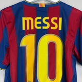 Shop 2009/10 BARCELONA MESSI #10 HOME SHIRT (S) NIKE, classic football shirts, vintage football shirts & retro soccer jerseys at Cult Kits