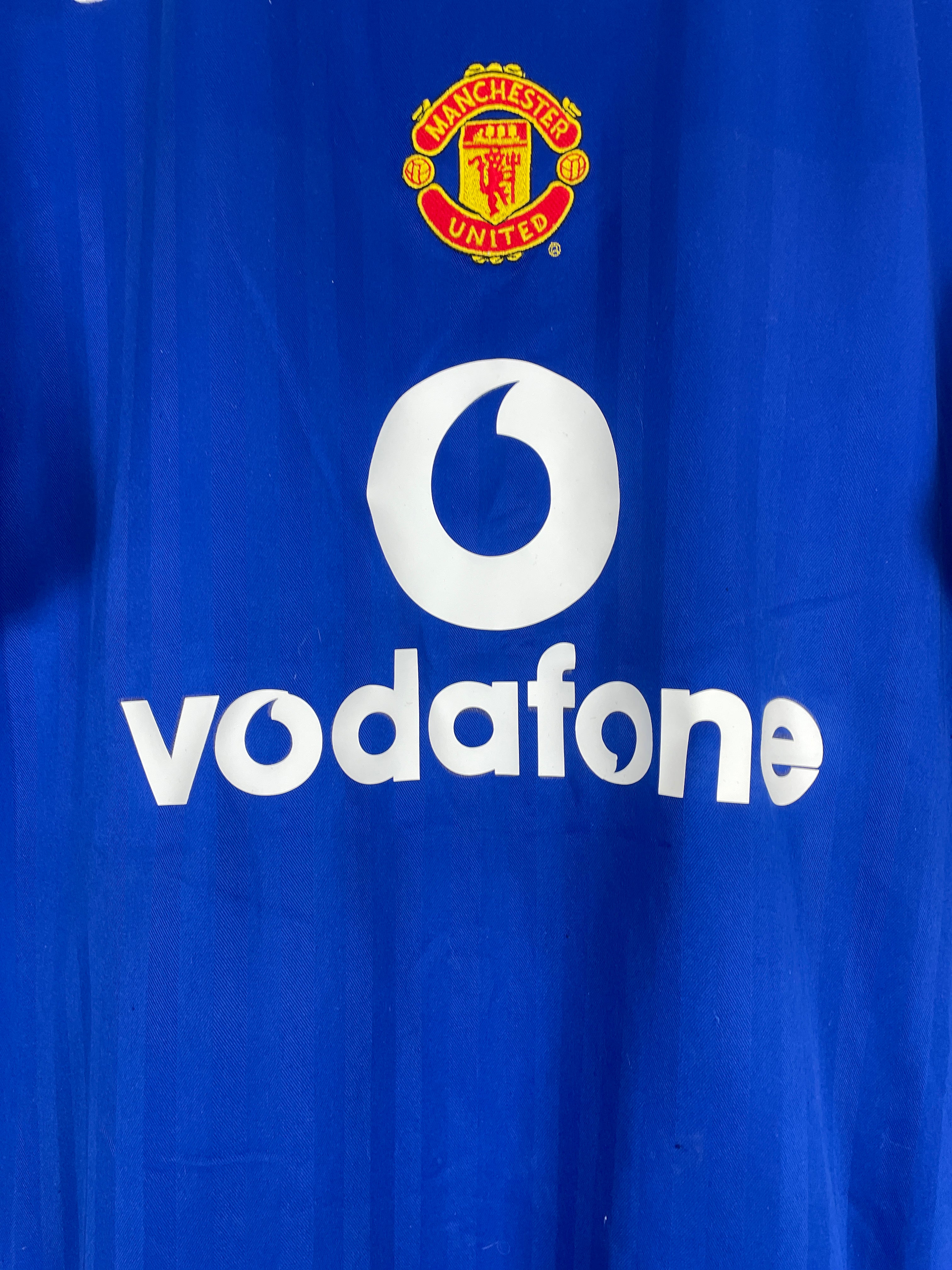 Shop 2005/06 MANCHESTER UNITED AWAY SHIRT (L) NIKE, classic football shirts, vintage football shirts & retro soccer jerseys at Cult Kits
