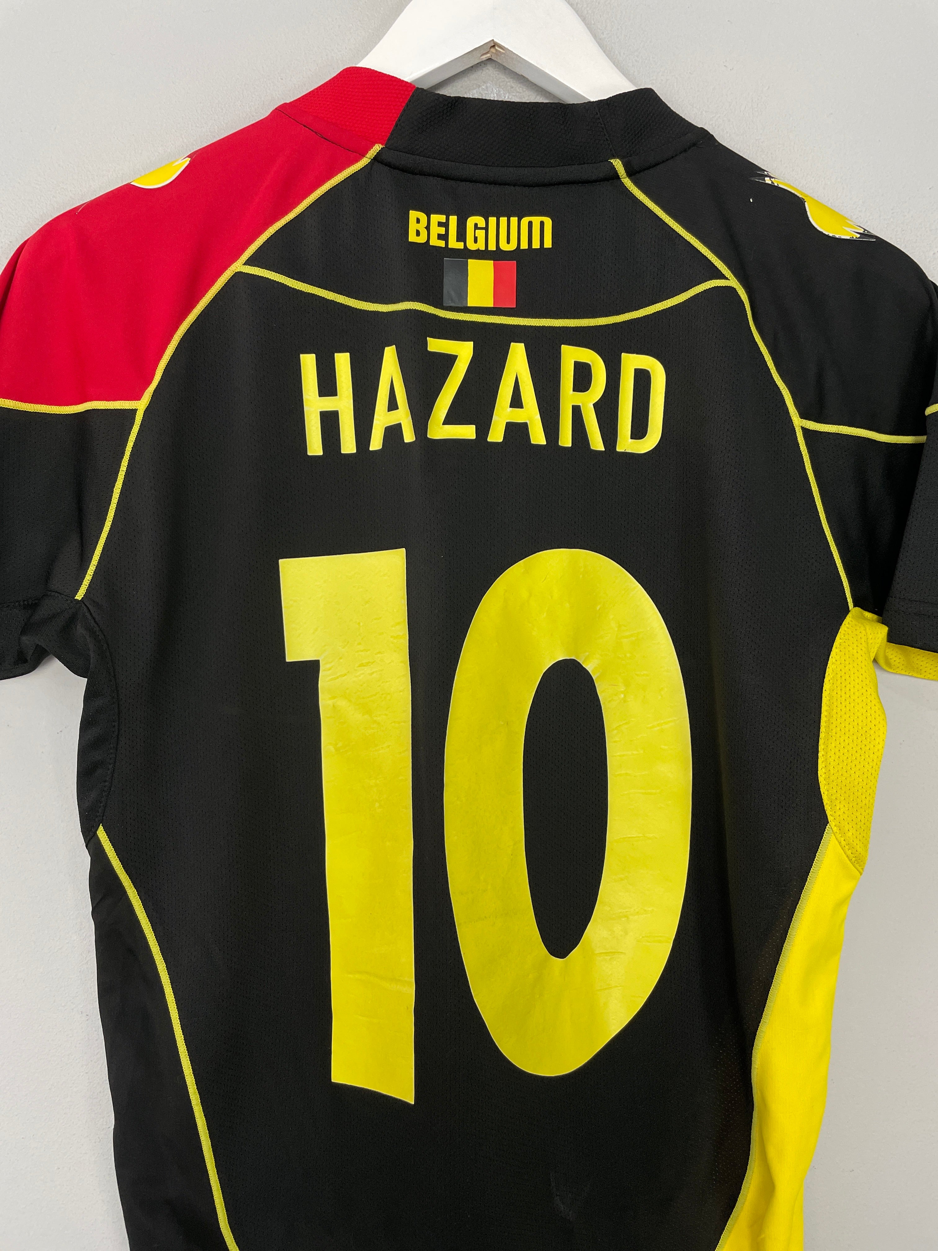 Shop 2012/13 BELGIUM HAZARD #10 AWAY SHIRT (S) BURRDA SPORT, classic football shirts, vintage football shirts & retro soccer jerseys at Cult Kits