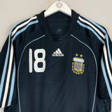 2007/09 ARGENTINA MESSI #18 AWAY SHIRT (XL) ADIDAS
