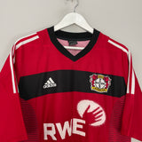 2002/04 BAYER LEVERKUSEN HOME SHIRT (XL) ADIDAS