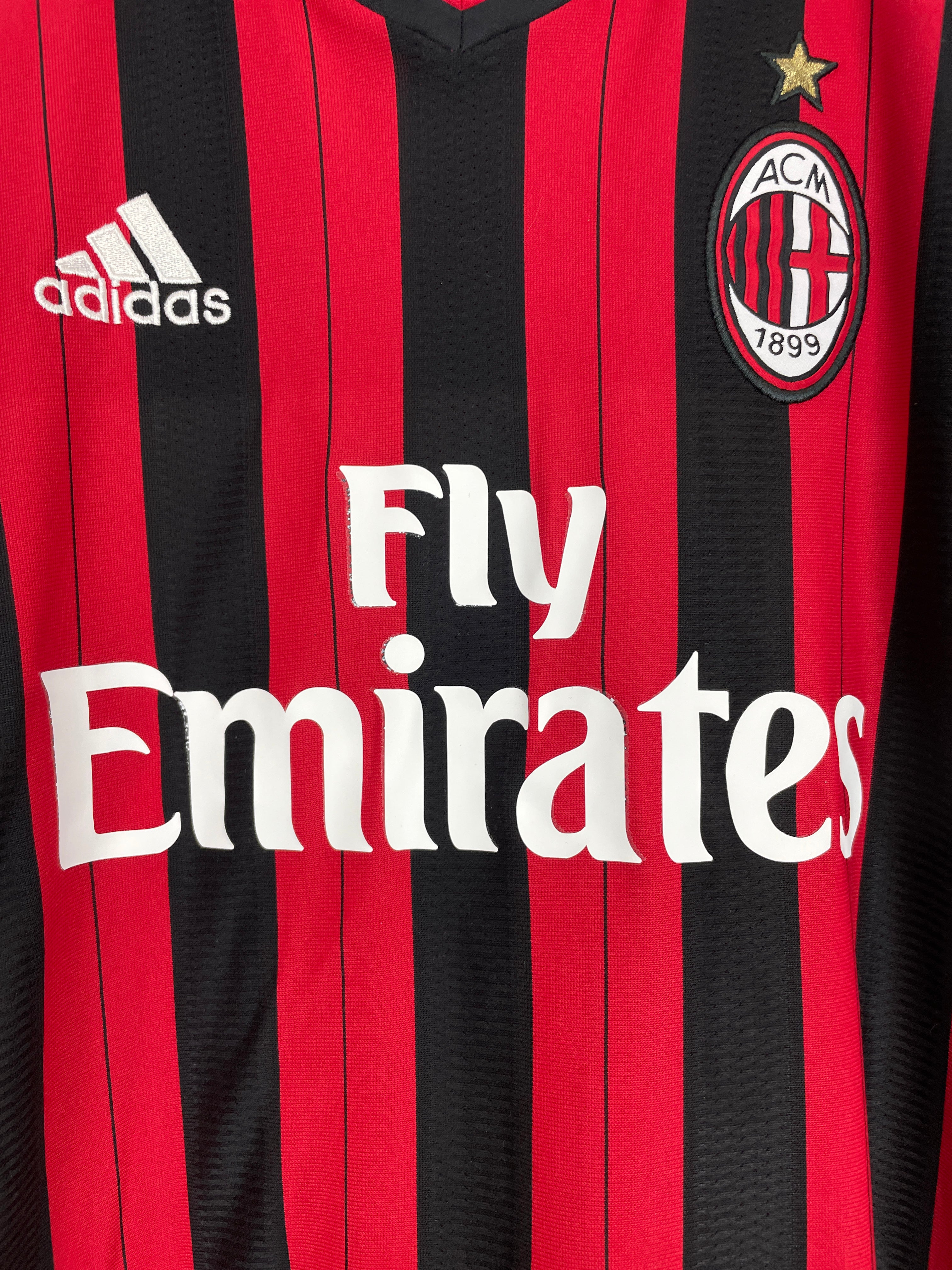 Shop 2013/14 AC MILAN KAKA #22 HOME SHIRT (M) ADIDAS, classic football shirts, vintage football shirts & retro soccer jerseys at Cult Kits
