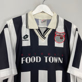 1996/97 GRIMSBY TOWN HOME SHIRT (L) LOTTO