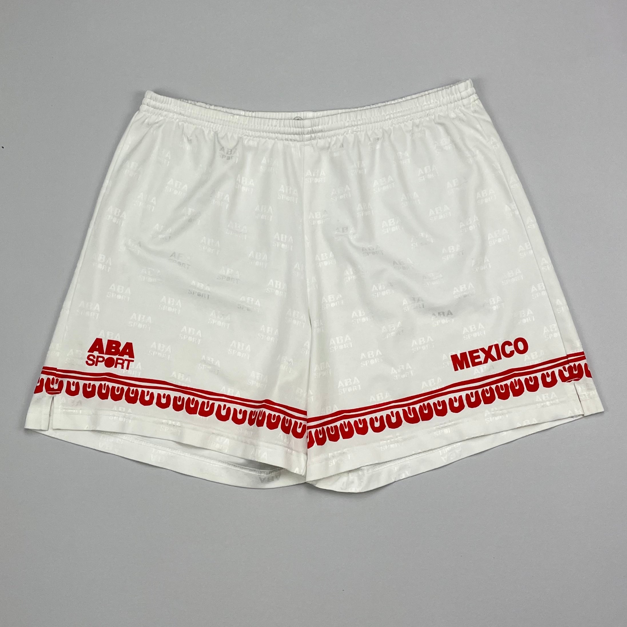 Shop 1997/98 MEXICO SHORTS (L) ABA SPORT, classic football shirts, vintage football shirts & retro soccer jerseys at Cult Kits