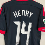 2013/14 NEW YORK RED BULLS HENRY #14 THIRD SHIRT (M) ADIDAS
