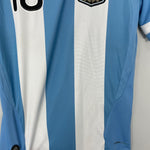 Shop 2011/12 ARGENTINA MESSI #10 HOME SHIRT (S) ADIDAS, classic football shirts, vintage football shirts & retro soccer jerseys at Cult Kits