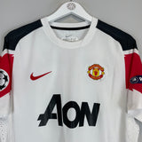 2010/12 MANCHESTER UNITED ROONEY #10 C/L *PLAYER ISSUE* AWAY SHIRT (L) NIKE