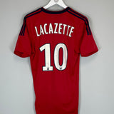 2015/16 LYON LACAZETTE #10 AWAY SHIRT (M) ADIDAS